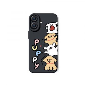Puppy Playtime Silicone Case for Apple iPhone Series