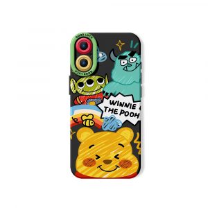 Cartoon Friends Silicone Case for Apple iPhone Series