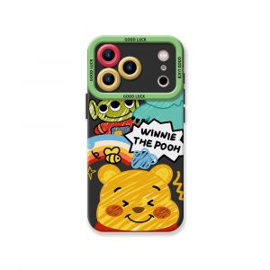 Cartoon Friends Silicone Case for Apple iPhone Series