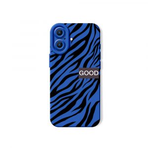 Zebra Vibe Silicone Case for Apple iPhone Series