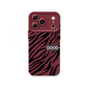 Zebra Vibe Silicone Case for Apple iPhone Series