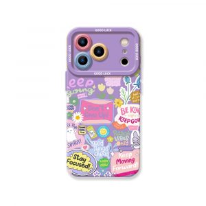 Inspirational Flowers Silicone Case for Apple iPhone Series