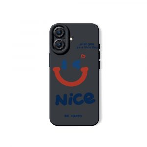 Nice Day Design Silicone Case for Apple iPhone Series