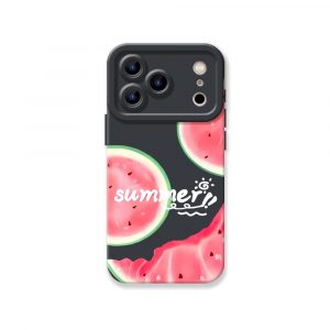 Watermelon Summer Silicone Case for Apple iPhone Series