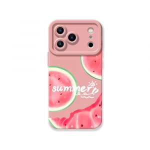Watermelon Summer Silicone Case for Apple iPhone Series
