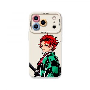 Heroic Samurai Anime Art Silicone Case for Apple iPhone Series