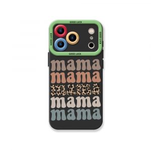 Bold Pattern Silicone Case for Apple iPhone Series