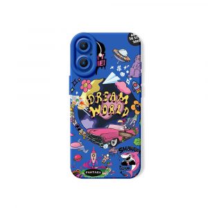 Dream World Silicone Case for Apple iPhone Series
