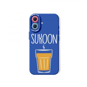 Cozy Chai Moments Silicone Case for Apple iPhone Series