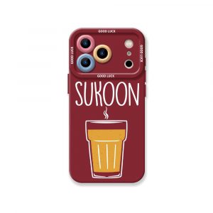 Cozy Chai Moments Silicone Case for Apple iPhone Series
