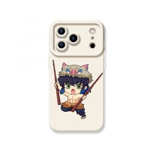 Anime Warrior Chibi Silicone Case for Apple iPhone Series
