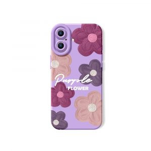 Bloom Bliss Case for Apple iPhone Series - iPhone 17, Lavender