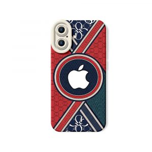 Bold Geometric Elegance Silicone Case for Apple iPhone Series