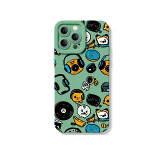 Groovy Beats Doodle Art Silicone Case for Apple iPhone Series