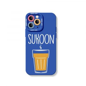 Cozy Chai Moments Silicone Case for Apple iPhone Series