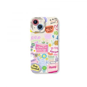 Inspirational Flowers Silicone Case for Apple iPhone Series