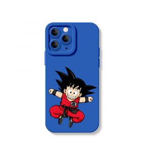 Energetic Saiyan Kid Silicone Case for Apple iPhone Series