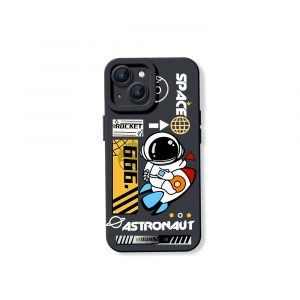 Cosmic Adventure Silicone Case for Apple iPhone Series