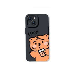 Cute Tiger Silicone Case for Apple iPhone Series