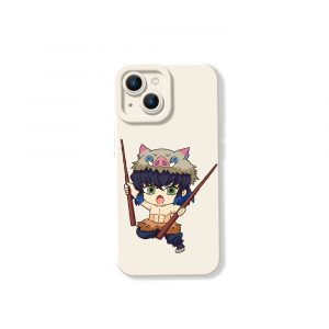 Anime Warrior Chibi Silicone Case for Apple iPhone Series