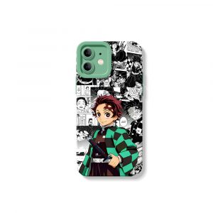 Anime Warrior Manga Collage Silicone Case for Apple iPhone Series