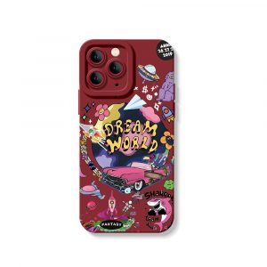 Dream World Silicone Case for Apple iPhone Series