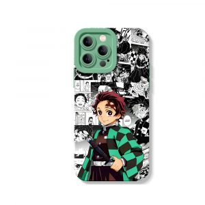 Anime Warrior Manga Collage Silicone Case for Apple iPhone Series