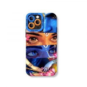 Divine Glimpse Artistry Silicone Case for Apple iPhone Series