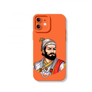 Chhatrapati Royal Shield Silicone Case for Apple iPhone Series