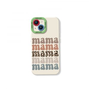 Bold Pattern Silicone Case for Apple iPhone Series