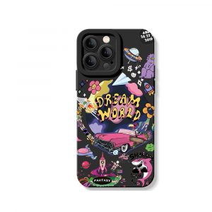 Dream World Silicone Case for Apple iPhone Series