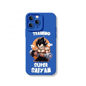 Super Saiyan Workout Warrior Silicone Case for Apple iPhone Series