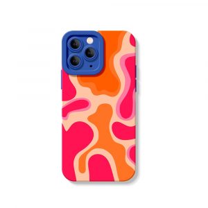 Lava Waves Silicone Case for Apple iPhone Series