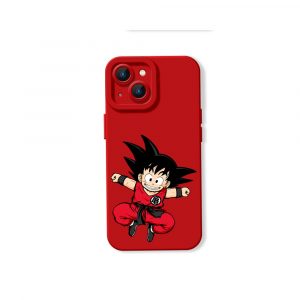 Energetic Saiyan Kid Silicone Case for Apple iPhone Series