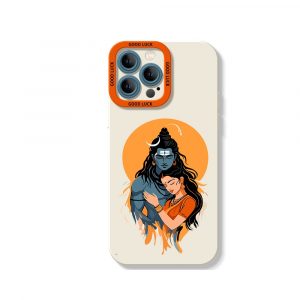 Divine Embrace Art Silicone Case for Apple iPhone Series
