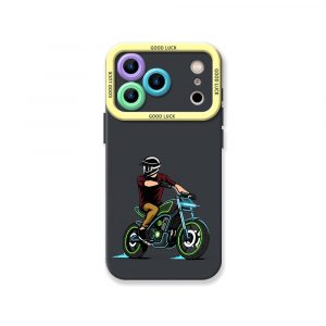 Road Warrior Biker Silicone Case for Apple iPhone Series
