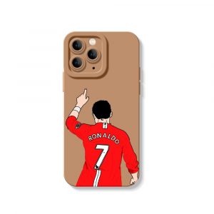 Victory Celebration Red Jersey Silicone Case for Apple iPhone Series