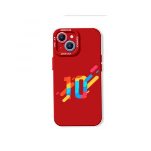 Vibrant Ten Multicolor Splash Silicone Case for Apple iPhone Series