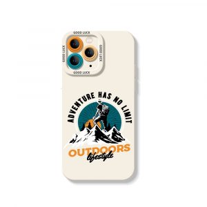 Adventure Unlimited Outdoors Lifestyle Silicone Case for Apple iPhone Series