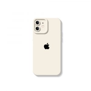 Minimalist Elegance Silicone Case for Apple iPhone Series