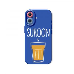 Cozy Chai Moments Silicone Case for Apple iPhone Series