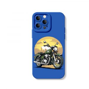 Vintage Ride Sunset Vibes Silicone Case for Apple iPhone Series