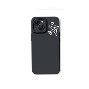 Adventure Awaits Airplane Love Silicone Case for Apple iPhone Series