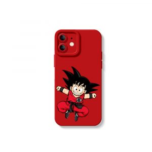 Energetic Saiyan Kid Silicone Case for Apple iPhone Series