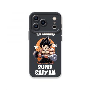 Super Saiyan Workout Warrior Silicone Case for Apple iPhone Series