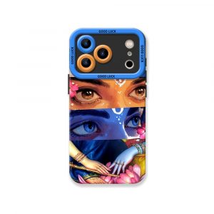 Divine Glimpse Artistry Silicone Case for Apple iPhone Series