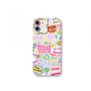Inspirational Flowers Silicone Case for Apple iPhone Series