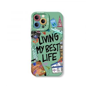 Adventure Travel Silicone Case for Apple iPhone Series