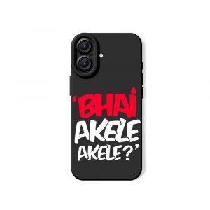Bold Humor Graphic Silicone Case for Apple iPhone Series