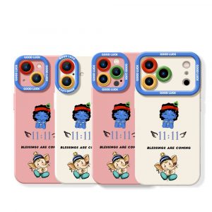 Little Divine Blessings Silicone Case for Apple iPhone Series
